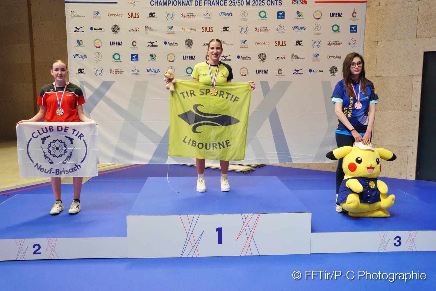 Championnats de France Tir 25m et 50m AST Roissy