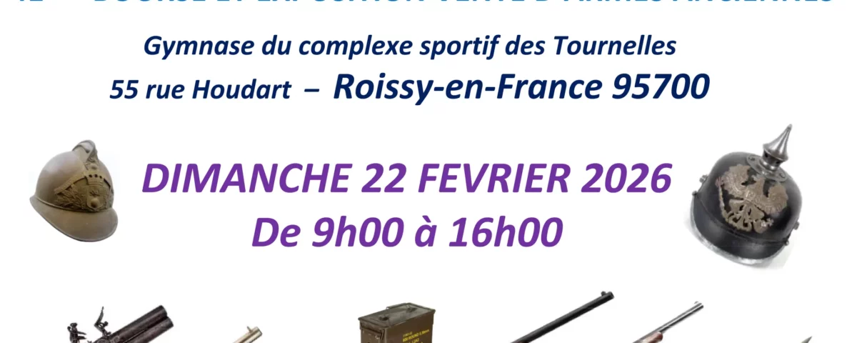 Bourse aux armes AST Roissy 2026