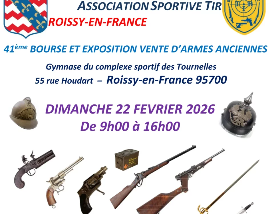 Bourse aux armes AST Roissy 2026