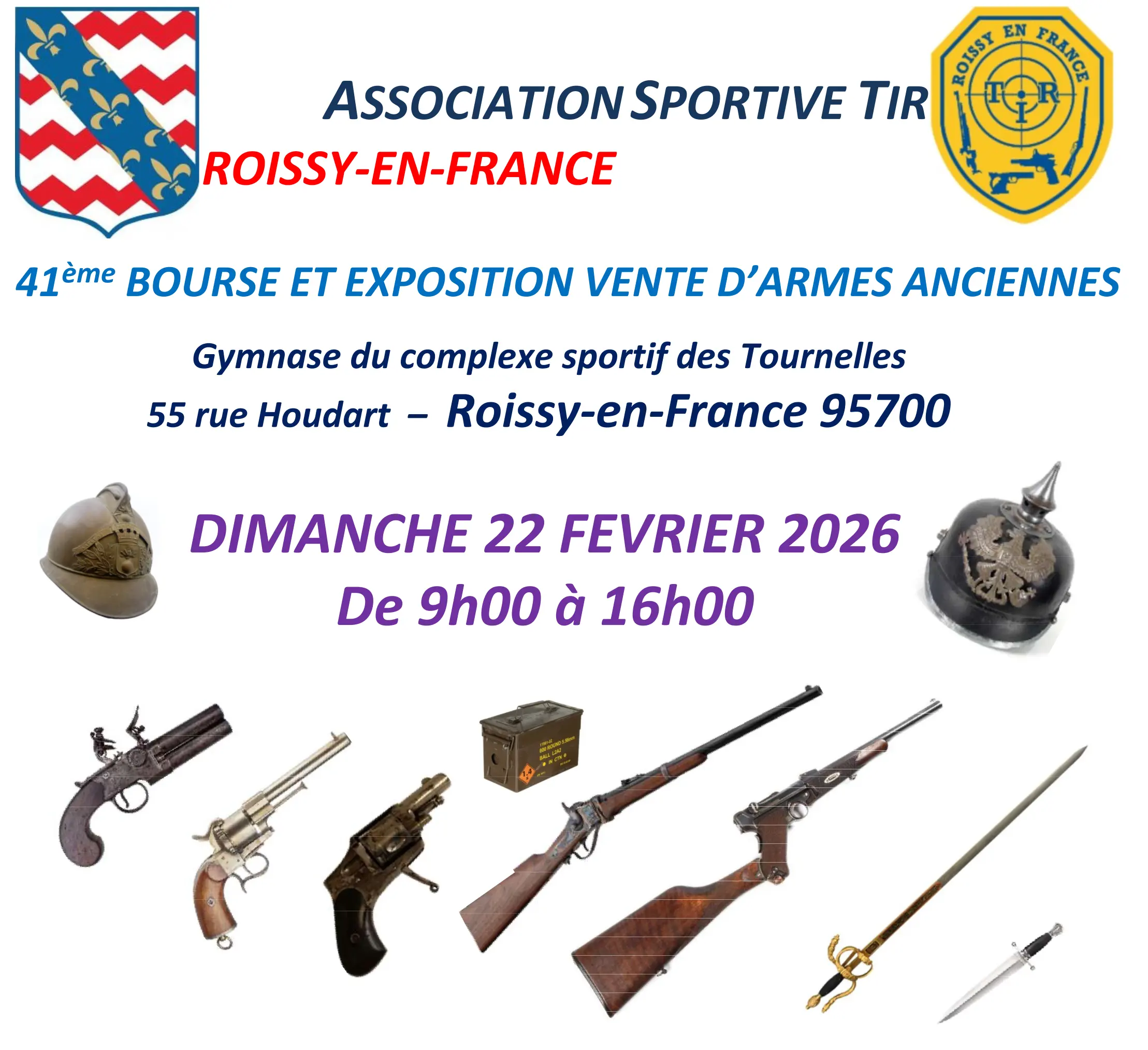 Bourse aux armes AST Roissy 2026