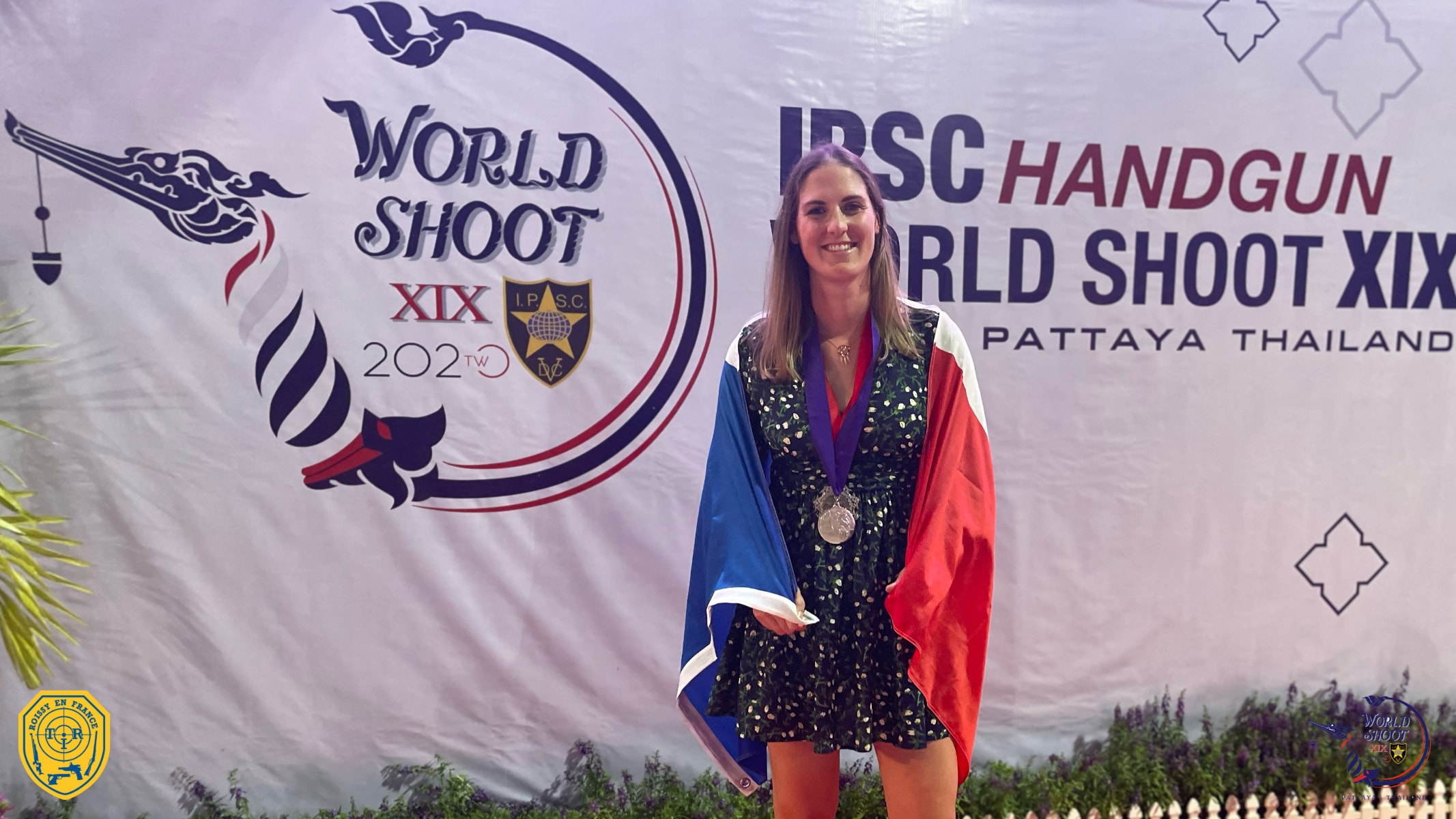 Cyrielle Vivo Vice championne du monde IPSC Handgun Production Lady